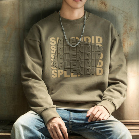 Logo Graphic Crewneck Sweatshirt P1805