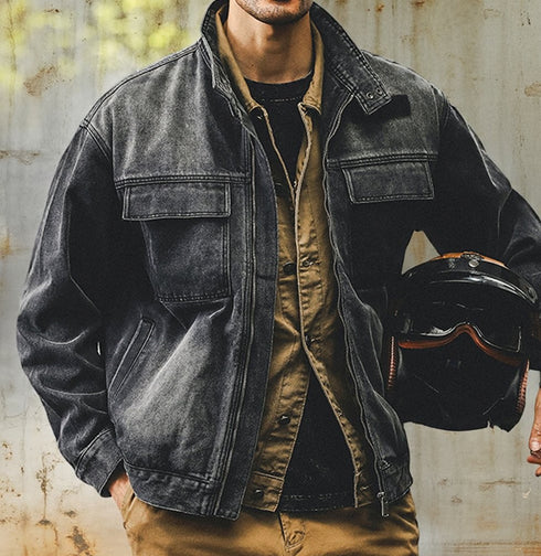 Vintage Wash Work Jacket P1883