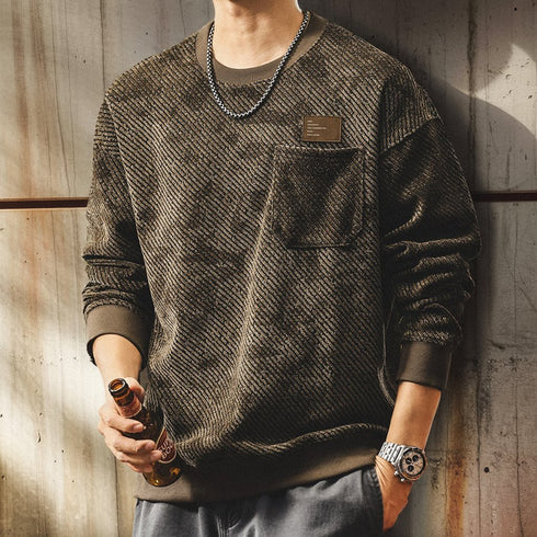 Soft Fabric Warm Touch Long Sleeve Sweatshirt P1864