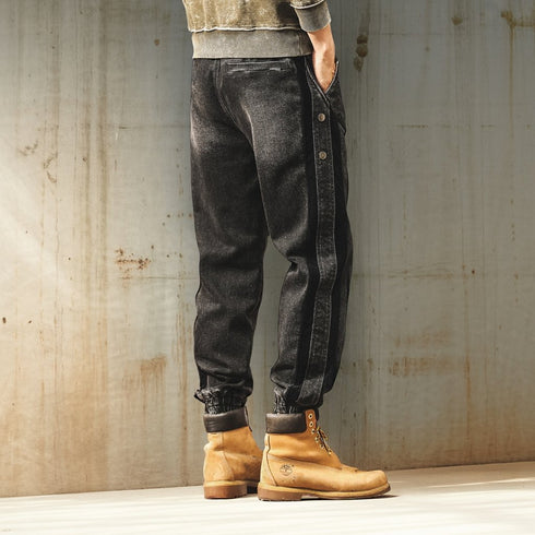 【OUTLET/即納】Relax Line Design Denim Pants P1825