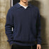 Classic Design Cotton Polo Knit Sweater P1656