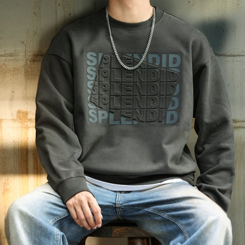 Logo Graphic Crewneck Sweatshirt P1805
