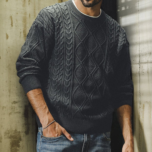 Simple Craft Relax Knit Sweater P1657