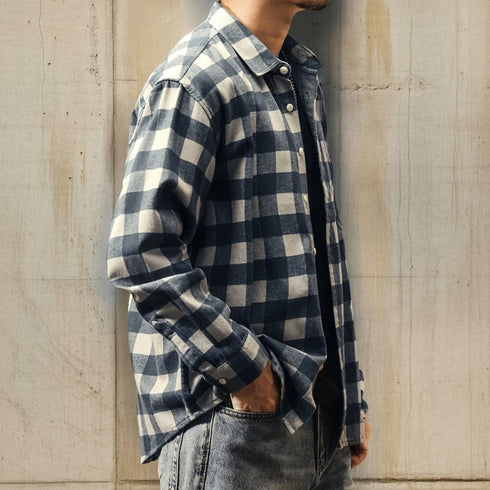Big Check Casual Shirt P1963