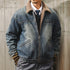Boa Collar Vintage Jacket P1884