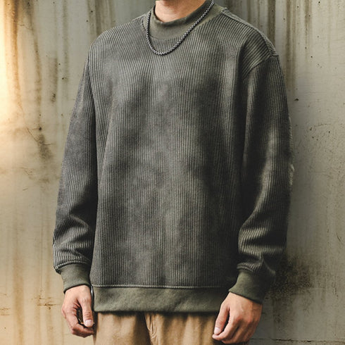 Vintage Wash Rib Sweatshirt P1744