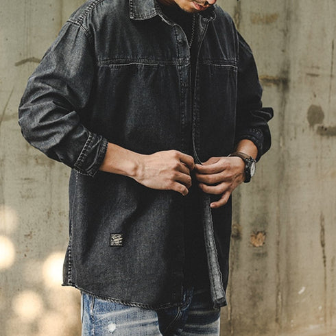 Vintage Wash Denim Shirt P1619