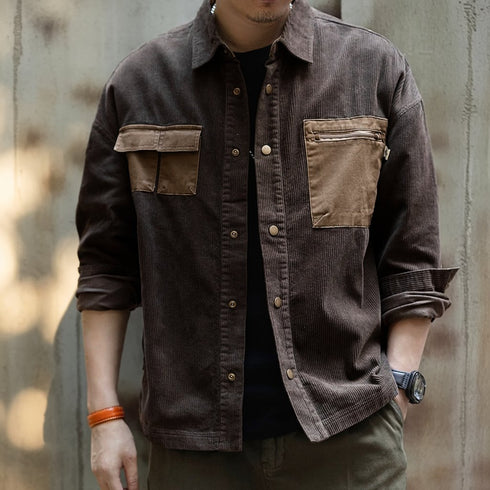 Bicolor Work Utility Shirt P1787