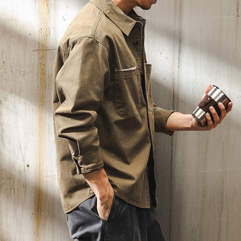 Double Pocket Work Shirt P1703