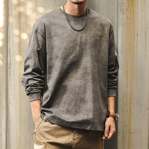 Back Print Long Sleeve T-shirt P1705