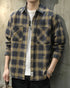 【OUTLET/即納】ヴィンテージパターンチェック長袖シャツ P1594