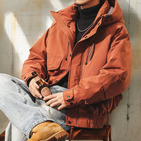 Technical Cutting Short Jacket P1869