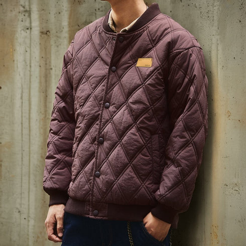 【OUTLET/即納】ヴィンテージテクスチャーキルティングジャケット P1798