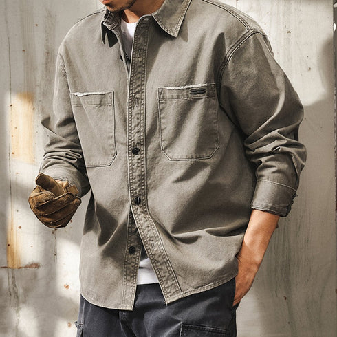 Double Pocket Work Shirt P1703