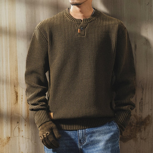 【即納】Classic Rib Knit Sweater P1901