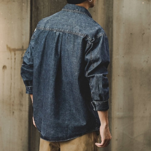 Vintage Wash Denim Shirt P1619
