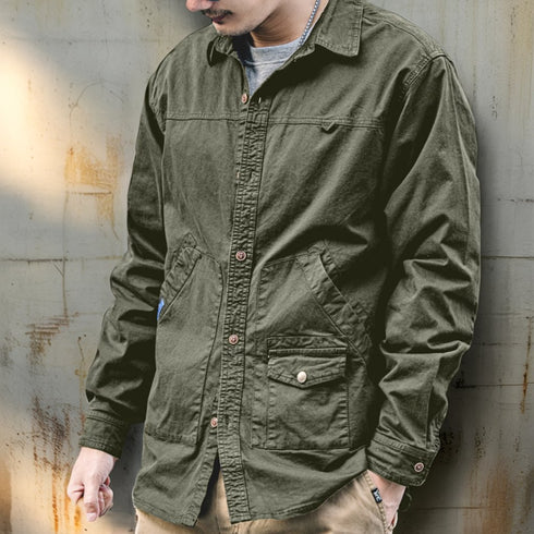 Vintage Wash Work Shirt P1776