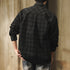 Monochrome Plaid Shirt P1632