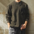 Waffle Texture Utility Pocket Sweater P1860