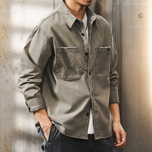 Double Pocket Work Shirt P1703