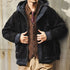 Two-Tone Design Hood Jacket P1873