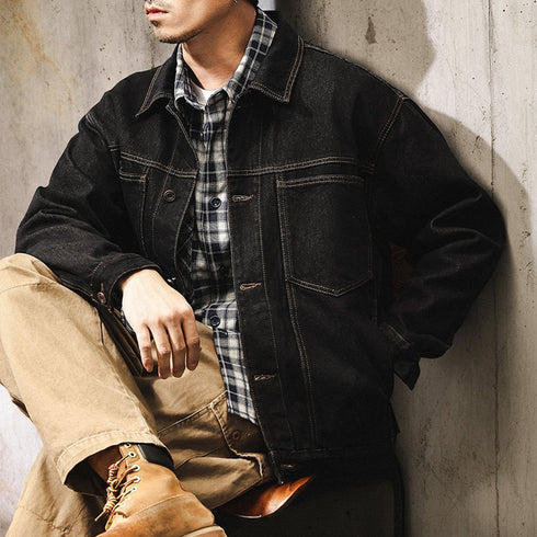 Classic Denim Work Jacket P1895