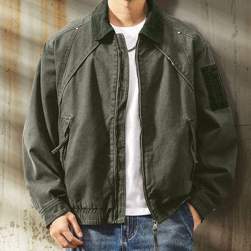 Vintage Work Style Jacket P1850