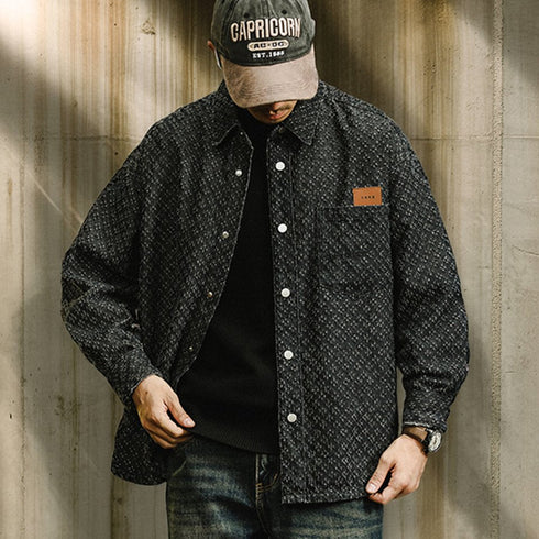 Vintage Nep Tweed Shirt P1904