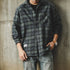 Urban Style Check Pattern Long Sleeve Shirt P1707