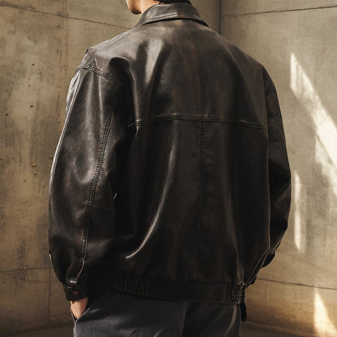 Leather Touch Work Jacket P1842