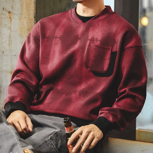 Vintage Wash Silhouette Crewneck Sweatshirt P1862