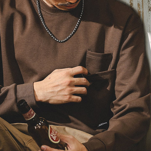 Heavyweight Pocket Long Sleeve P1743