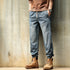 Vintage Wash Denim Jogger Pants P1781