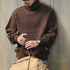 Elbow Patch Turtleneck Knit P1907