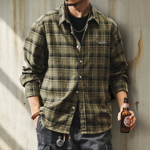 Classic Check Button Shirt P1708