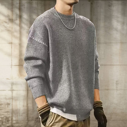 Craft Stitch Raglan Knit Sweater P1158