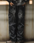 Wide Fit Cargo Denim Jeans P1541