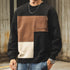 Color Block Panel Crew Sweatshirt P1823