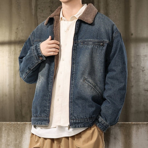 Boa Collar Vintage Jacket P1884