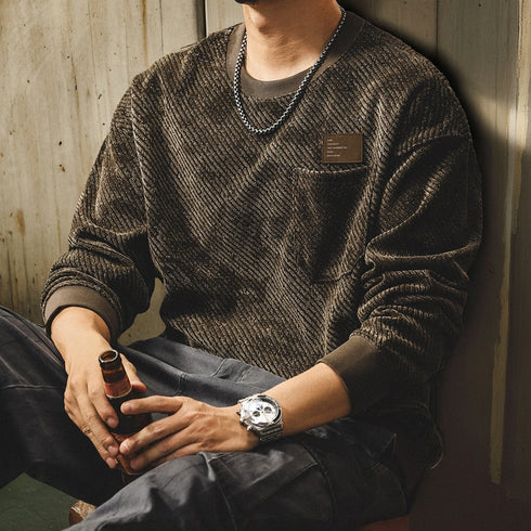 Soft Fabric Warm Touch Long Sleeve Sweatshirt P1864