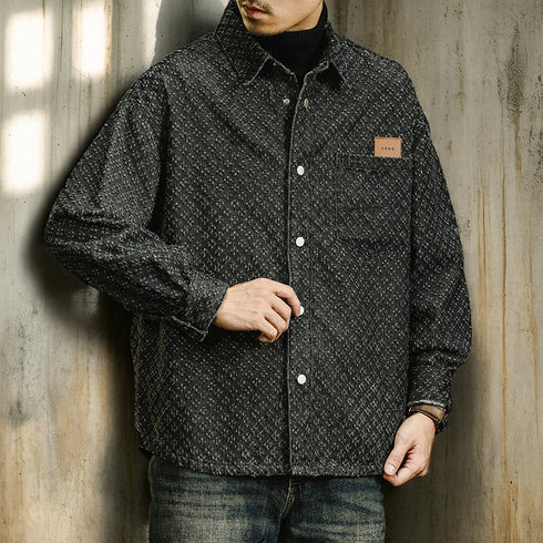 Vintage Nep Tweed Shirt P1904