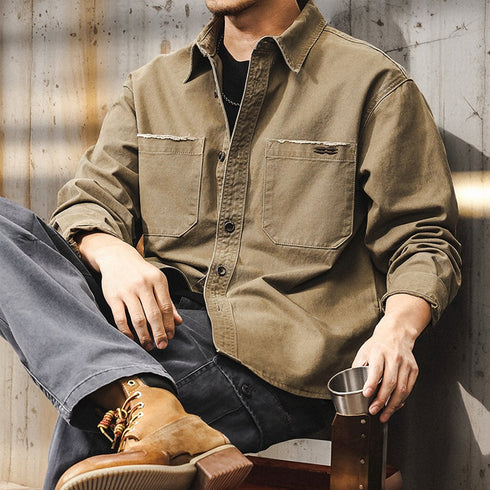 Double Pocket Work Shirt P1703