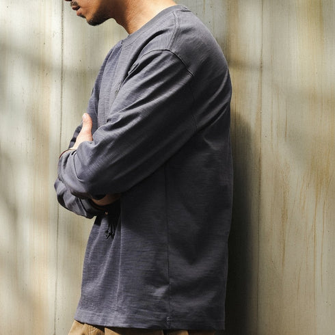 Monotone Logo Point Long T-shirt P1623