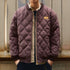 Vintage Texture Quilted Jacket P1798
