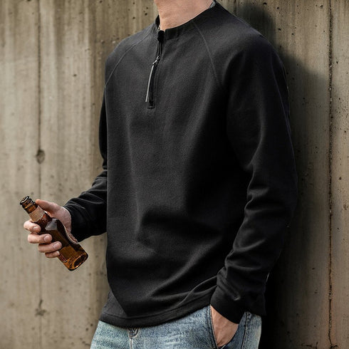 Half Zip Raglan Long Fleece P1959