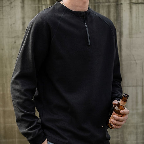 Half Zip Raglan Long Fleece P1959