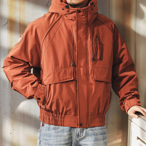 Technical Cutting Short Jacket P1869