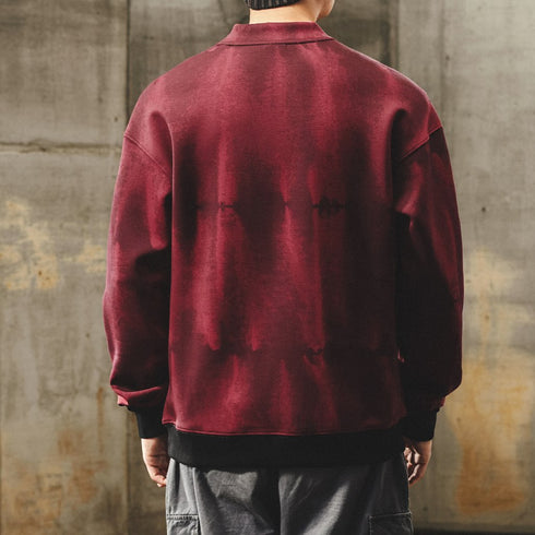 Vintage Wash Silhouette Crewneck Sweatshirt P1862