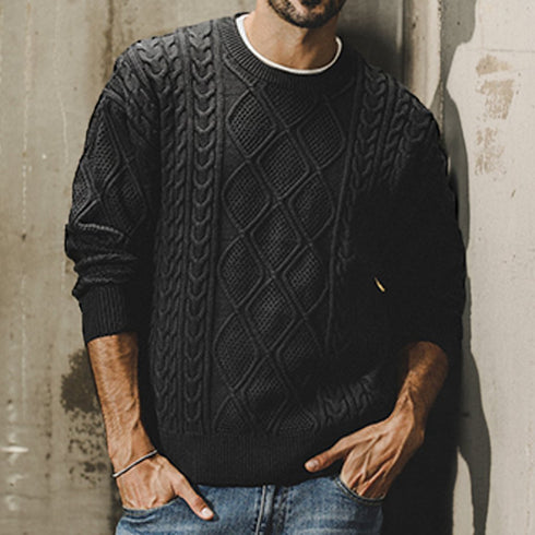 Simple Craft Relax Knit Sweater P1657