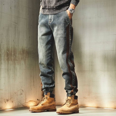 【OUTLET/即納】Relax Line Design Denim Pants P1825